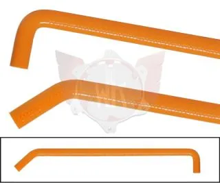 Durit deau 18mm en silicone, L = 100cm, orange