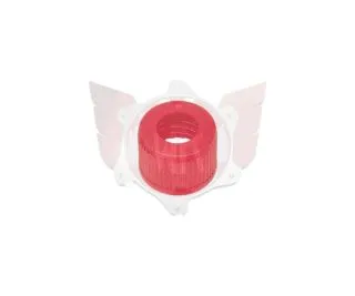 CAP FOR PIPE CONNECTOR RED