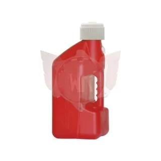 TUFF JUG RED WITH WHITE STANDARD CAP
