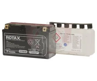 Batterie YUASA 12V-6,5Ah vide RTX