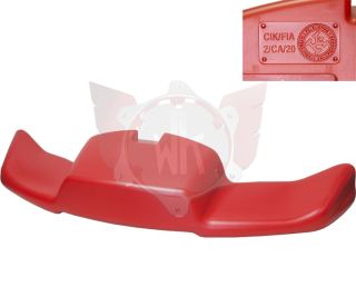 FRONT SPOILER 505 CIK/20 RED