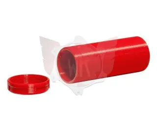Coffre-fort pour aiguille, en plastique rouge