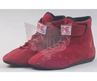 BOOTS, RED, SIZE 40