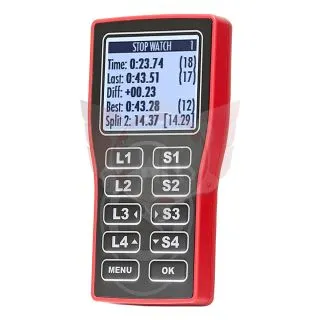 STOP WATCH UNISTOP V2 RED
