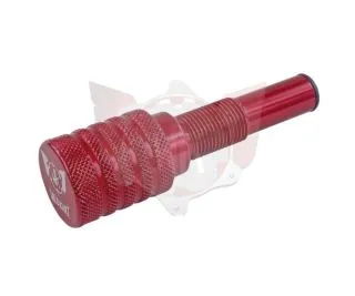 Bloque piston M14x1,25 rouge anodisée
