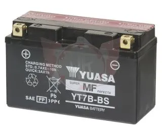 Batterie YUASA J YT7B-4 12V, 6,5Ah