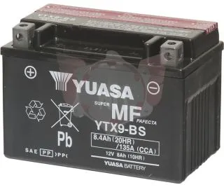 Batterie YUASA J YTX9-BS 12V, 8,4Ah